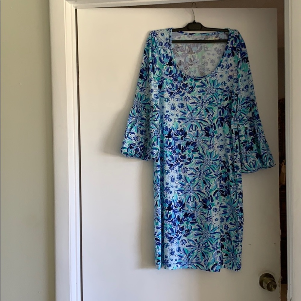 Lilly Pulitzer iris blue dress👗